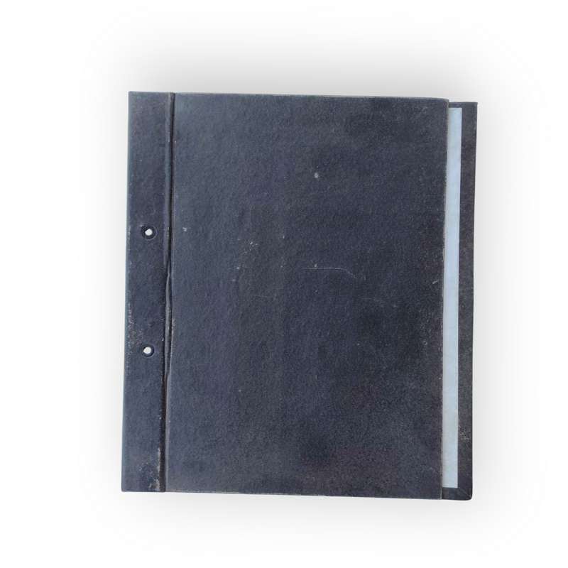 Black PVC Geography File
