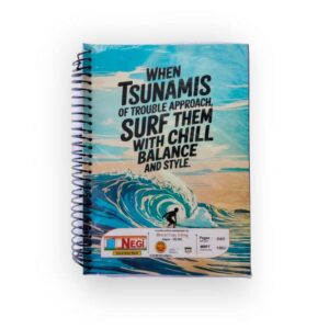 Negi A4 spiral notebook